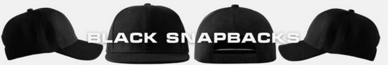 Black Snapback Hats 2