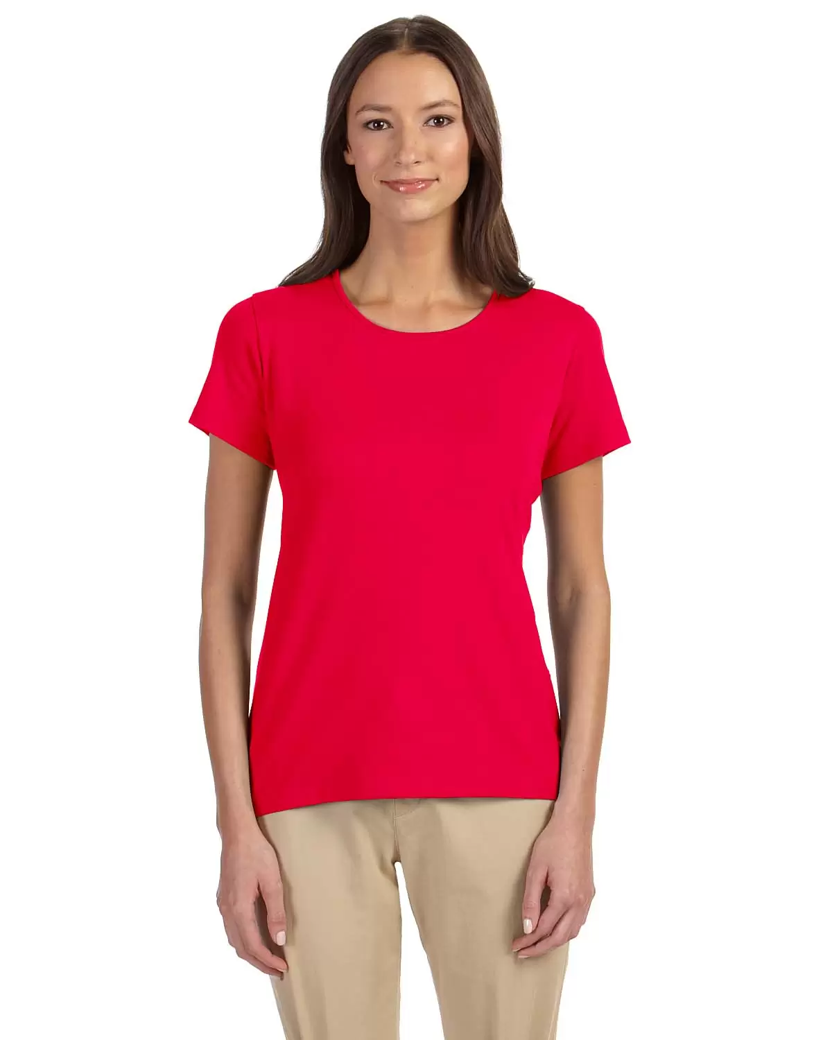 DP182W Devon & Jones Ladies' Perfect Fit™ Shell T-Shirt