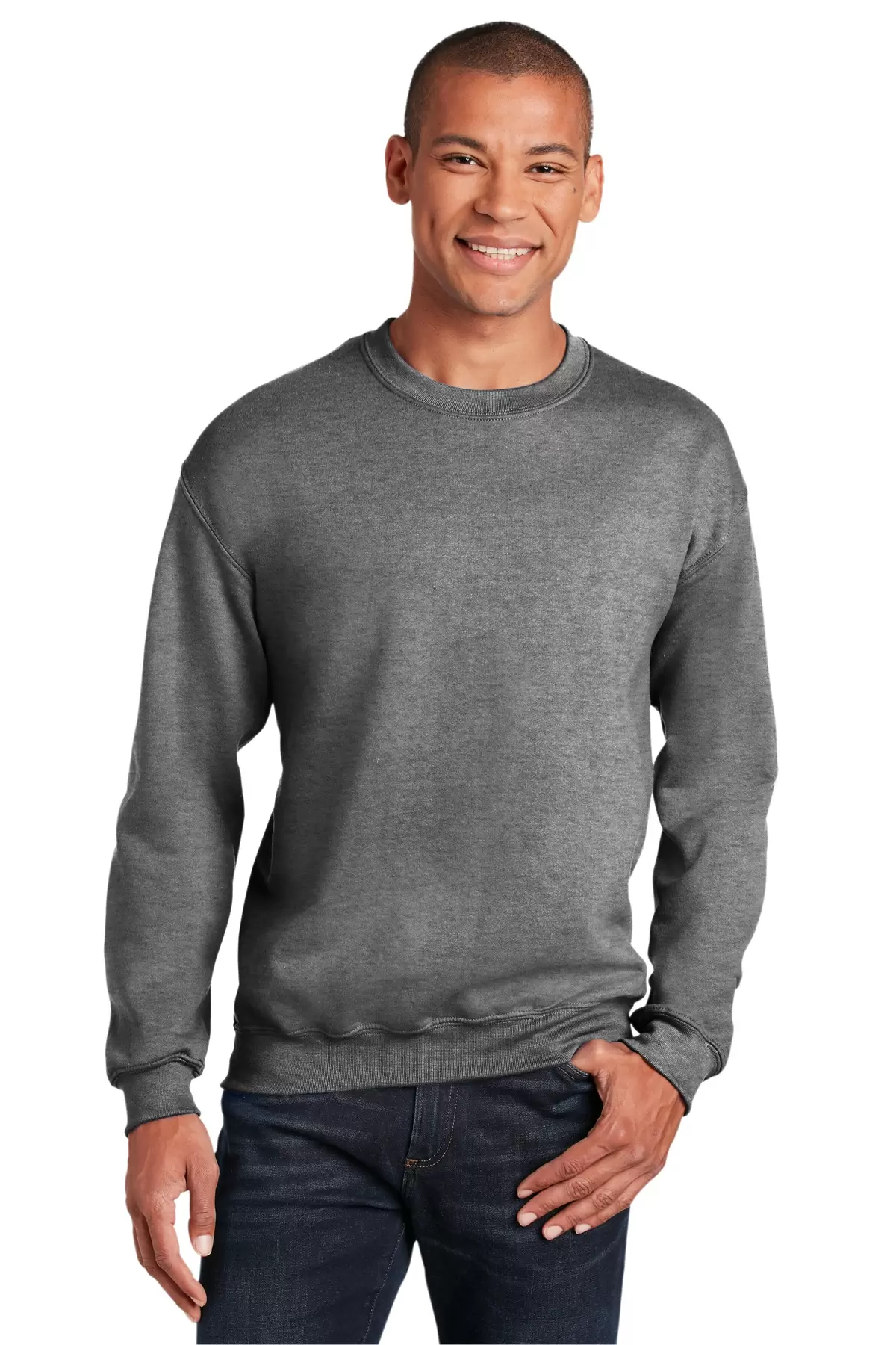 Gildan Fleece Crewneck Sweatshirt (G180) Carolina Blue