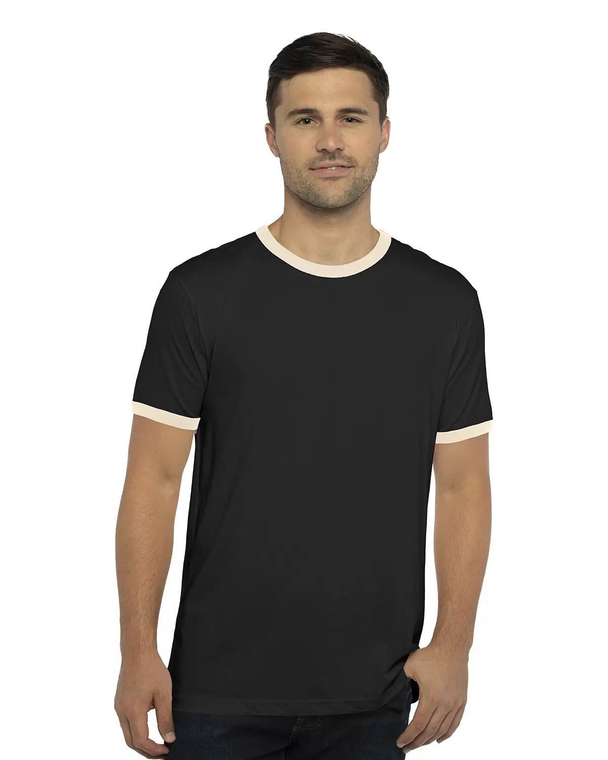 Next Level 3604 Unisex Fine Jersey Ringer Tee - From $6.53