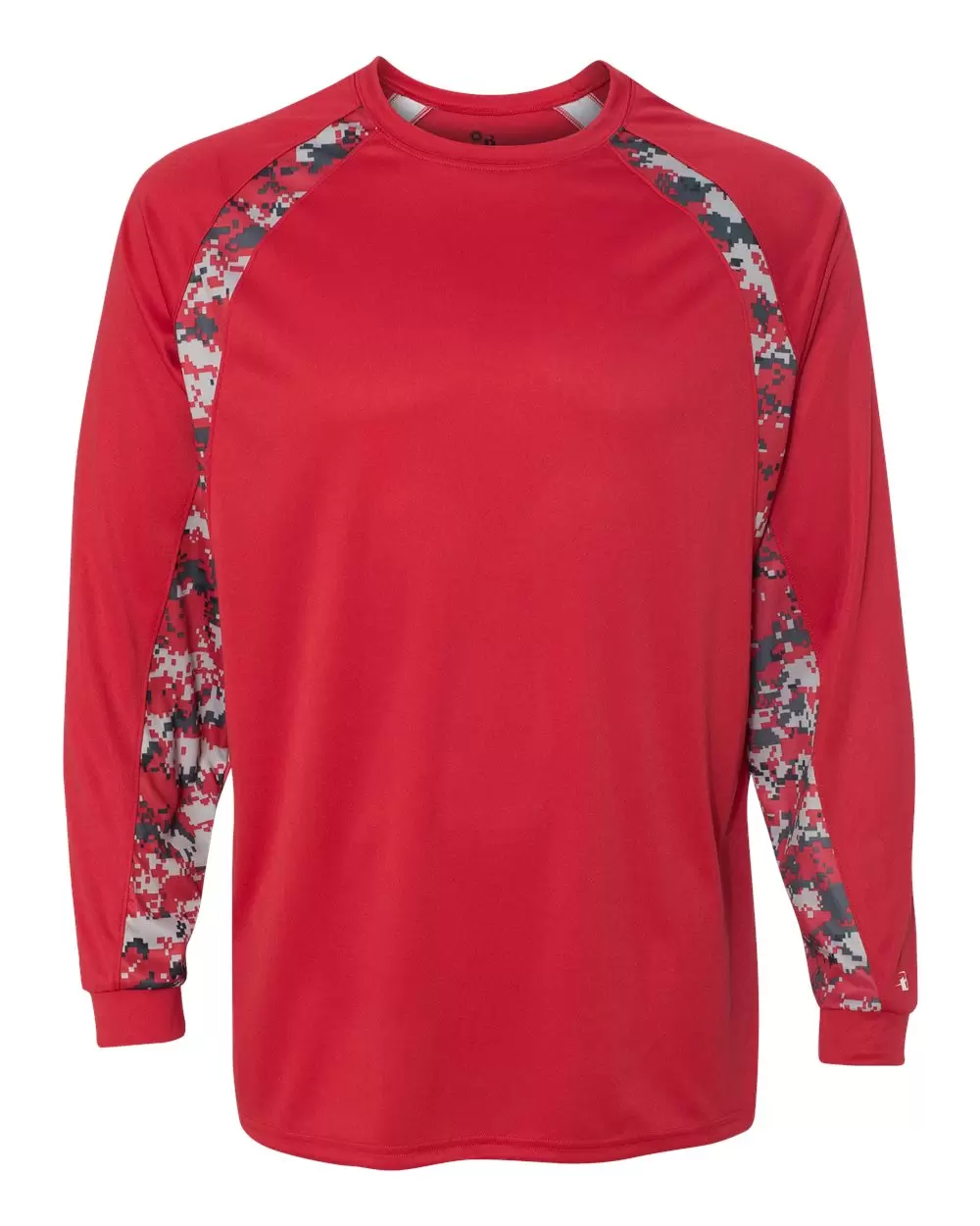 Okaville Clay Crushers Digital Camo Hook Long Sleeve T-Shirt