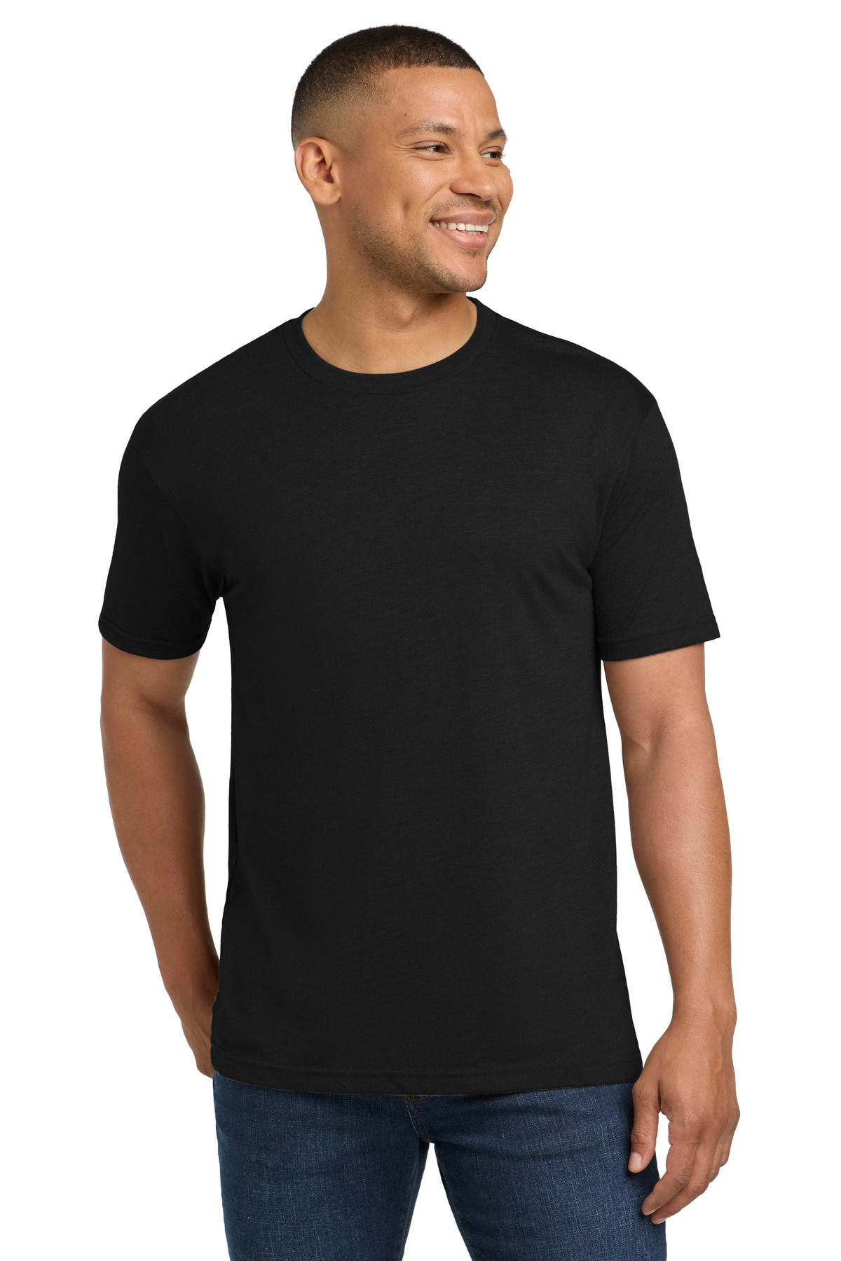 flexwitme ブラックTシャツ Next Level 6010 | Next Level Tri-Blend T-Shirt | Blankstyle Black