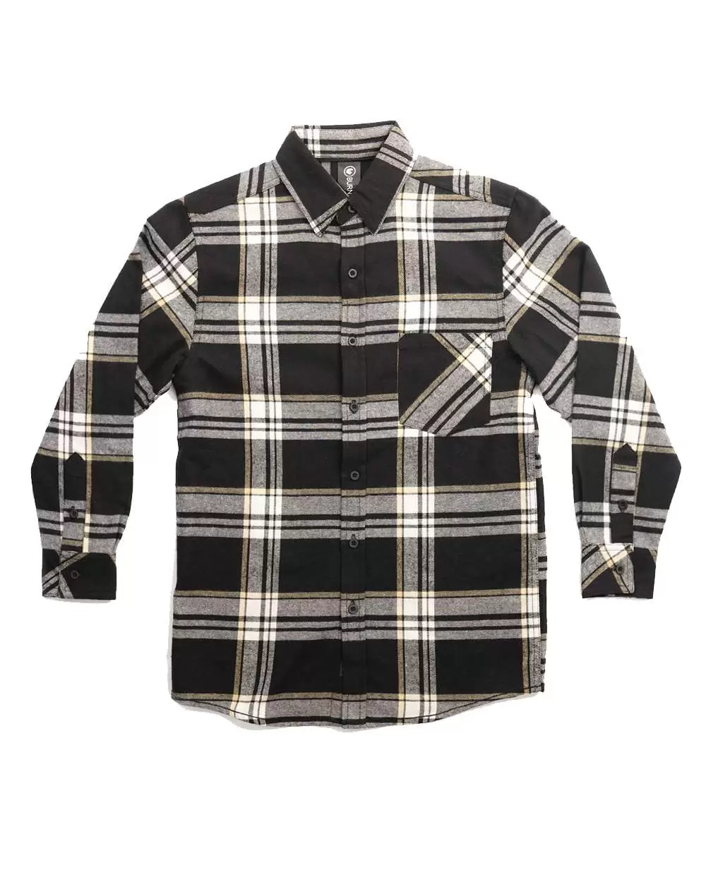 Burnside Open Pocket Flannel Shirt
