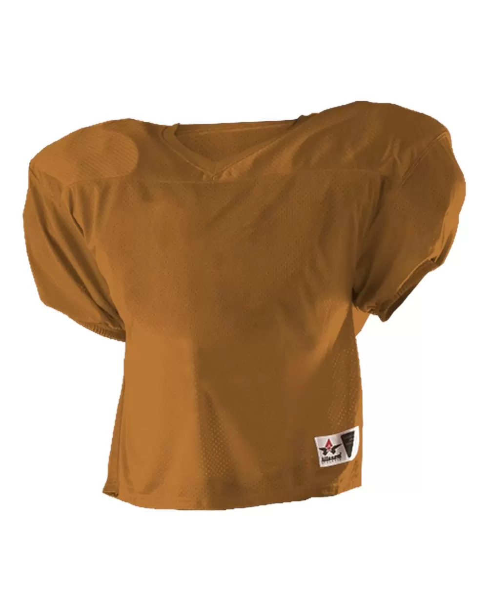 orange practice football jersey