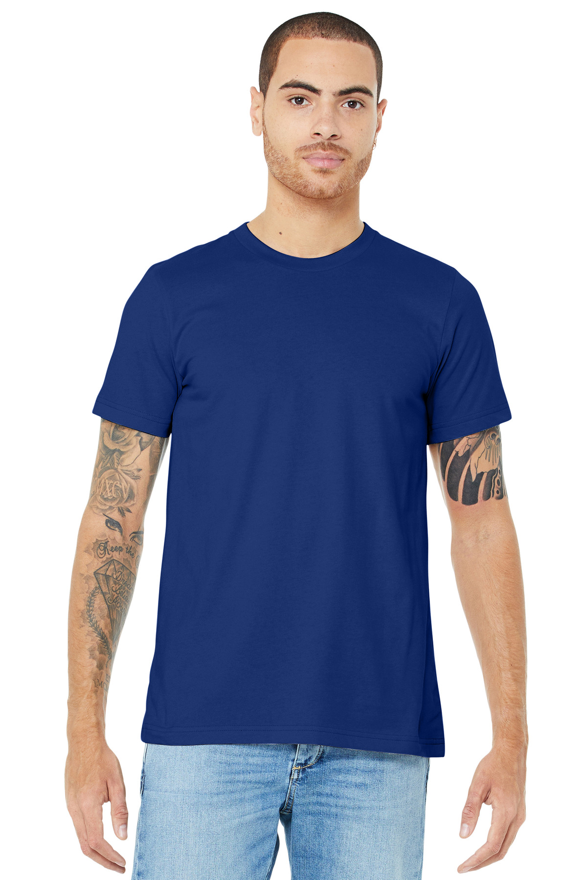 Bella Canvas 3001 | Bella Canvas 3001C | Cotton T-Shirt Team Navy
