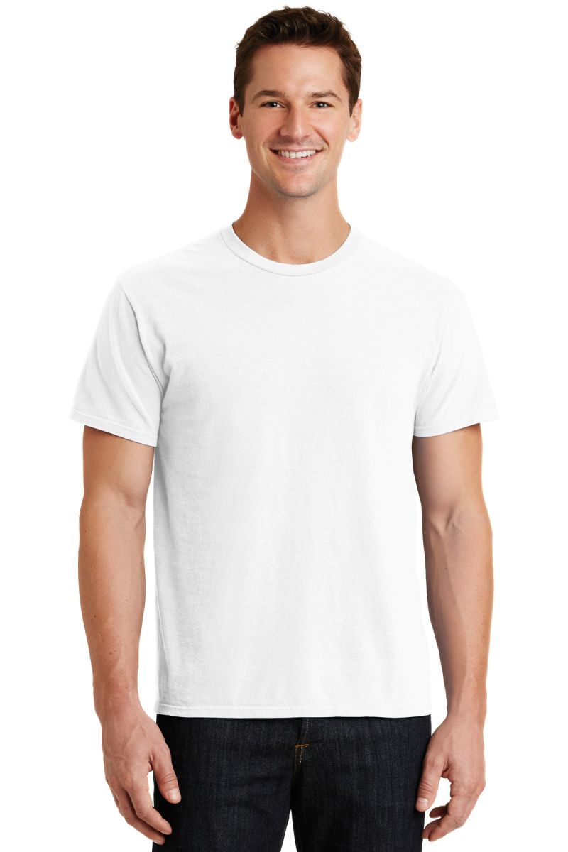 Port and Company PC099 Mens Essential Pigment-Dyed Tee Neon Pink X-Large Port and Company PC099 Mens Essential Pigment-Dyed Tee Neon Pink X-Large