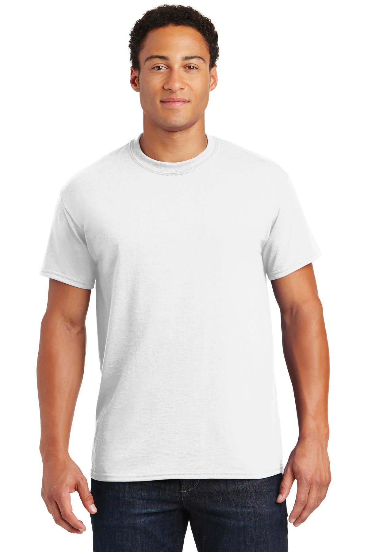 Gildan 8000 DryBlend T-Shirt | Gildan G800 Wholesale White