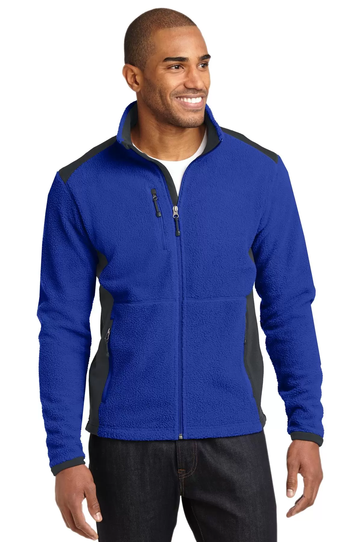 EB232 Eddie Bauer® Full-Zip Sherpa Fleece Jacket