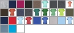 11600N Delta Apparel Adult 30/1's Fitted tee 4.3 oz - Swatch