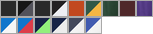 STA03 swatch palette