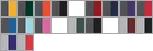 Ouray 31048 - Benchmark Color Block Hood - Swatch