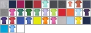 Delta Apparel 65900 Youth Short Sleeve 5.5 oz. Tee - Swatch