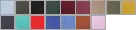 The Game Hats GB465 Pigment-Dyed Cap - Swatch