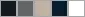 Big Accessories BA709 Hybrid Flat Bill Cap - Swatch