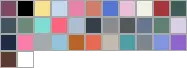 Threadfast Apparel C1200 Colors Unisex Garment Dyed T-Shirt - Swatch