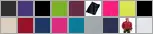 Port Authority Clothing C914 Port & Company Six-Panel Unstructured Twill Cap - Swatch