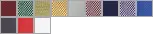Russel Athletic FBC73M 1 1/2" Covered Football Belt - Swatch