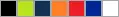 Promo Goods  BG208 Two-Tone Heat Sealed Non-Woven Tote Bag - Swatch