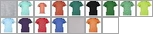 Delta Apparel 19100   Adult S/S Tee - Swatch
